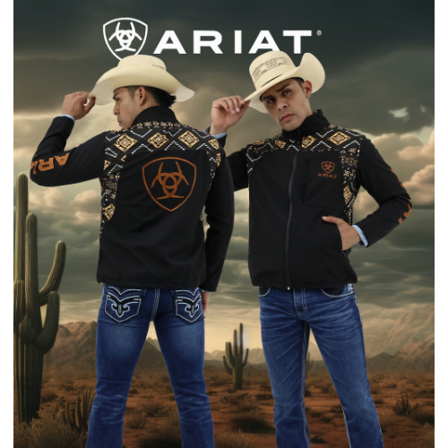 Chamarra Ariat grecas