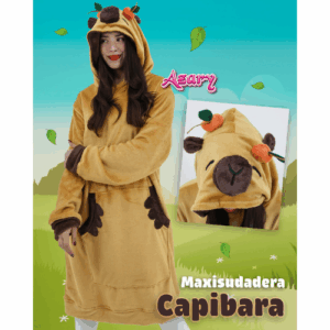 Maxisudadera capibara